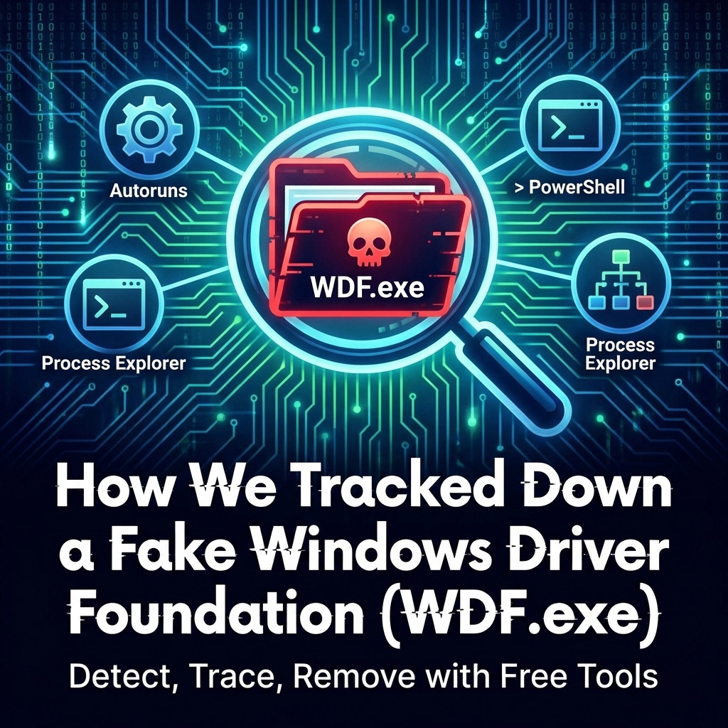 Hunting Down a Fake Windows Driver Foundation (WDF.exe)
