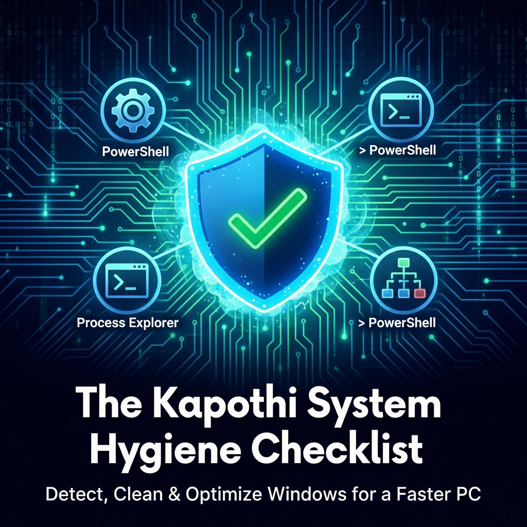Kapothi System Hygiene Checklist